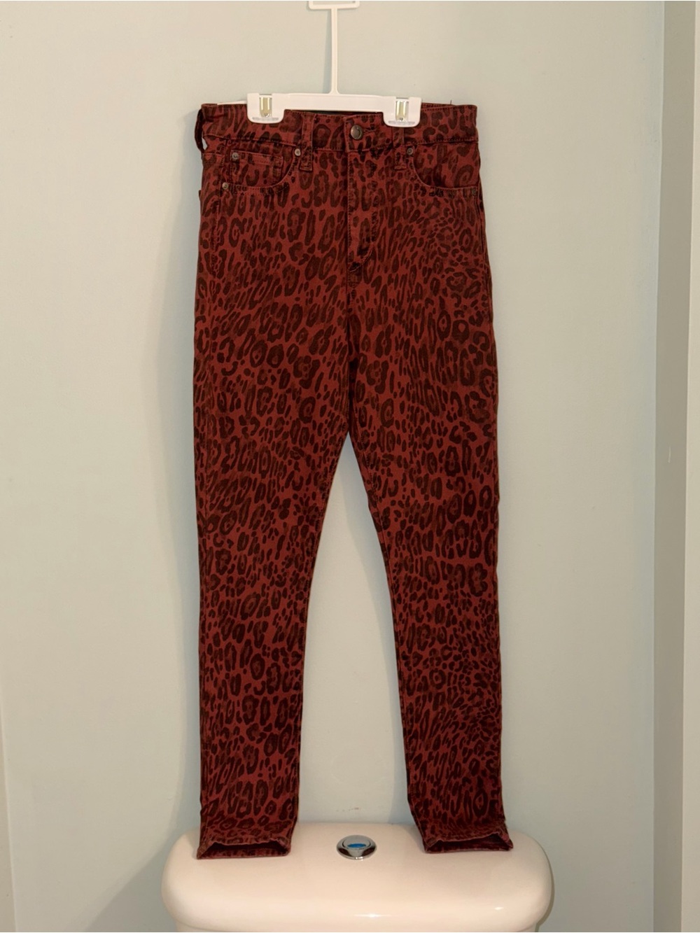 Joe's Jeans Leopard Skinny Jeans